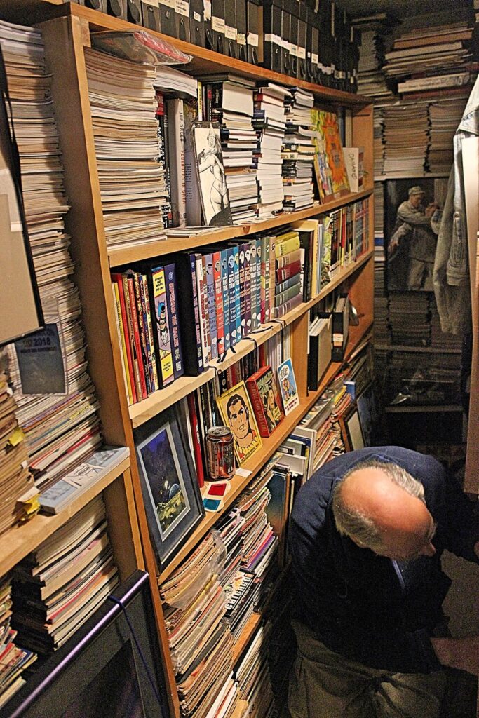 The Comic Book Wizard of Ypsilanti, GEORGE HAGENAUER, on 50 Years of Collecting Comics, Artwork and Books! - IMG 4043 Fotor