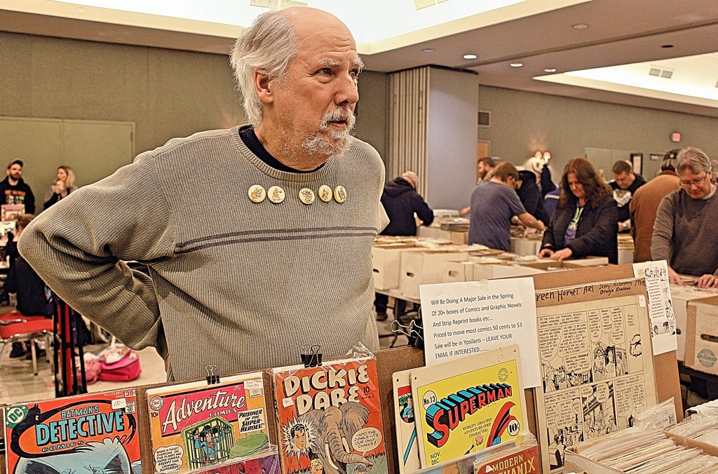 The Comic Book Wizard of Ypsilanti, GEORGE HAGENAUER, on 50 Years of Collecting Comics, Artwork and Books!
