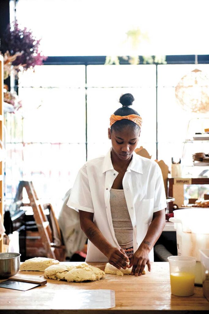 Interview with Detroit’s Sister Pie Powerhouse, LISA LUDWINSKI! Image 6 Interview with Detroit’s Sister Pie Powerhouse, LISA LUDWINSKI! - lisa counter
