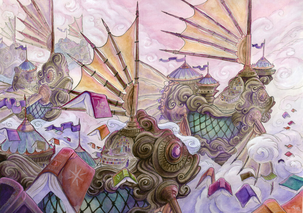 Detroit artist RACHEL QUINLAN does it again with ‘School of Thought’!
